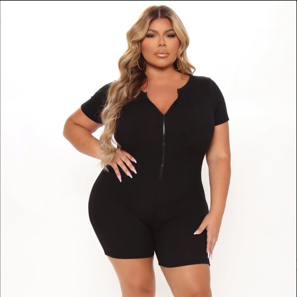 Biker Short Romper